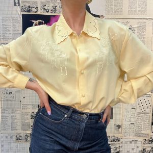 vintage-shirt-yellow-second-hand